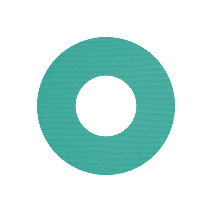 Cyan Everyday Patch on body