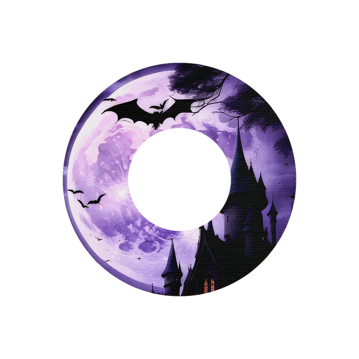 Purple Moon Patch on body
