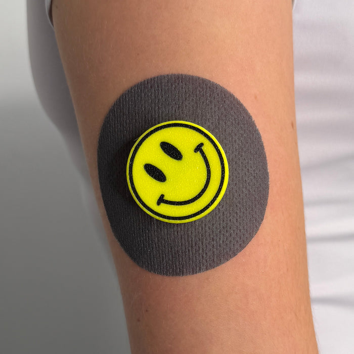 Acid Smiley Shell on body