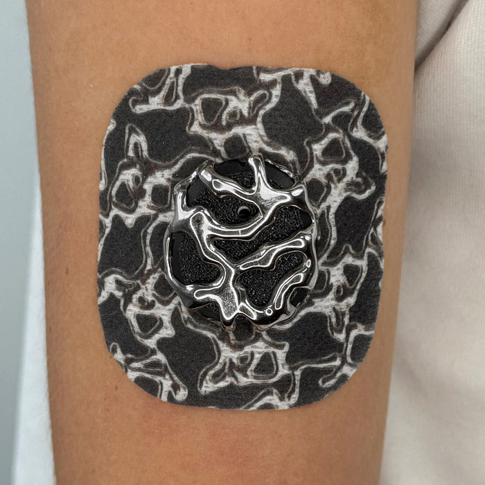Grey Venom Patch on body