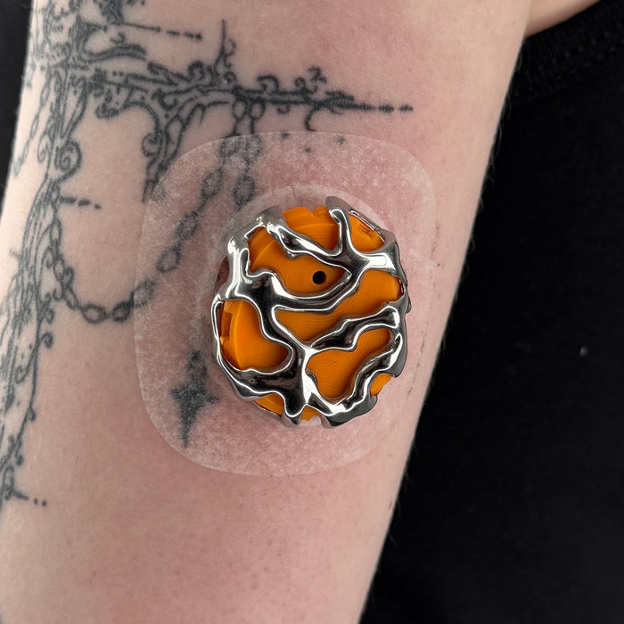 Orange Armour Shell on body
