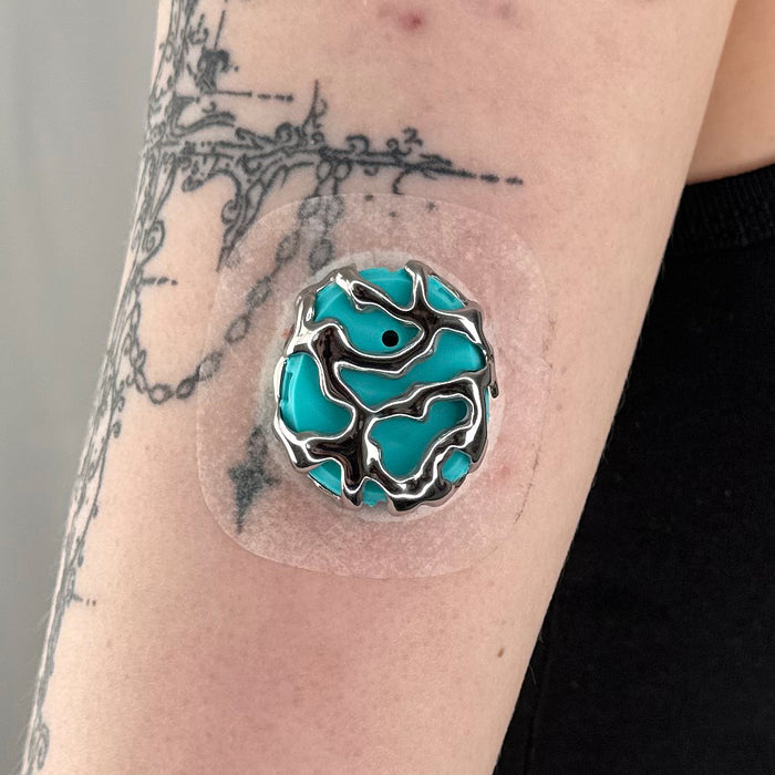 Cyan Armour Shell on body