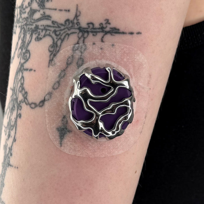 Purple Armour Shell on body