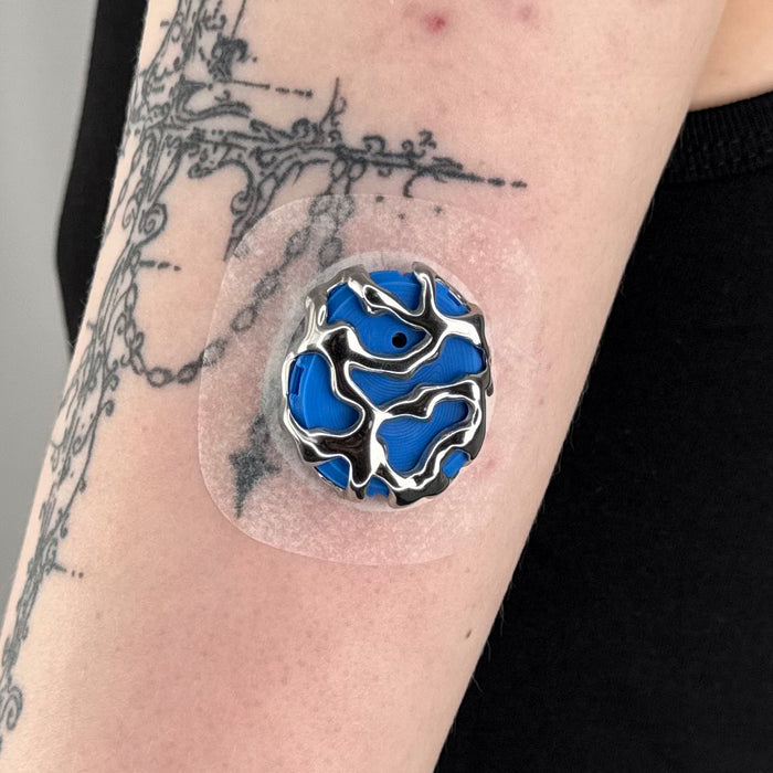 Blue Armour Shell on body