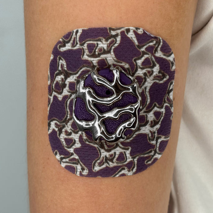 Purple Venom Patch on body