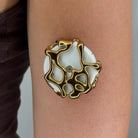 Gold Venom Armour for Simplera, worn on the arm