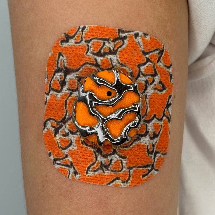 Orange Venom Patch on body