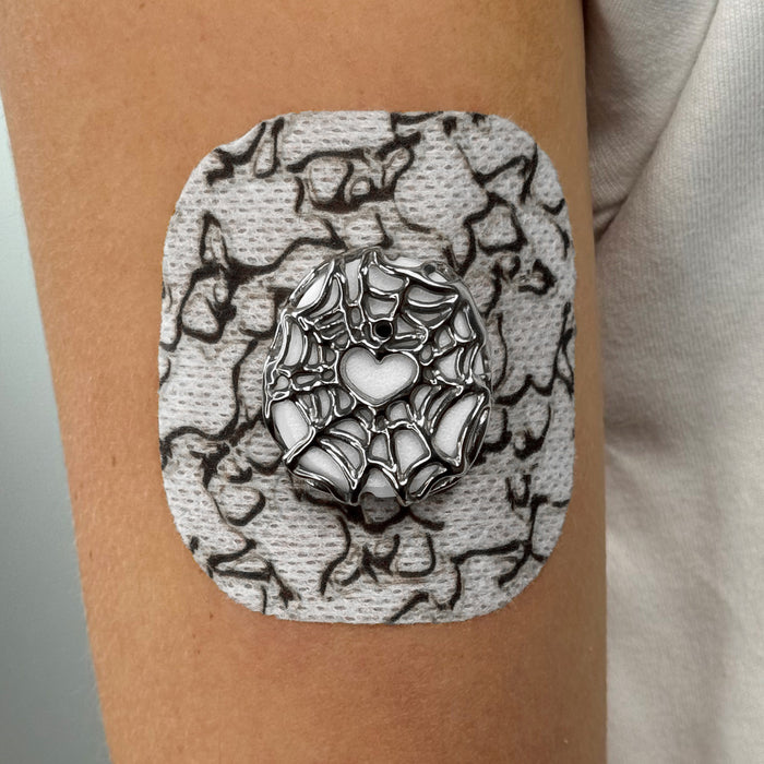 White Venom Patch on body